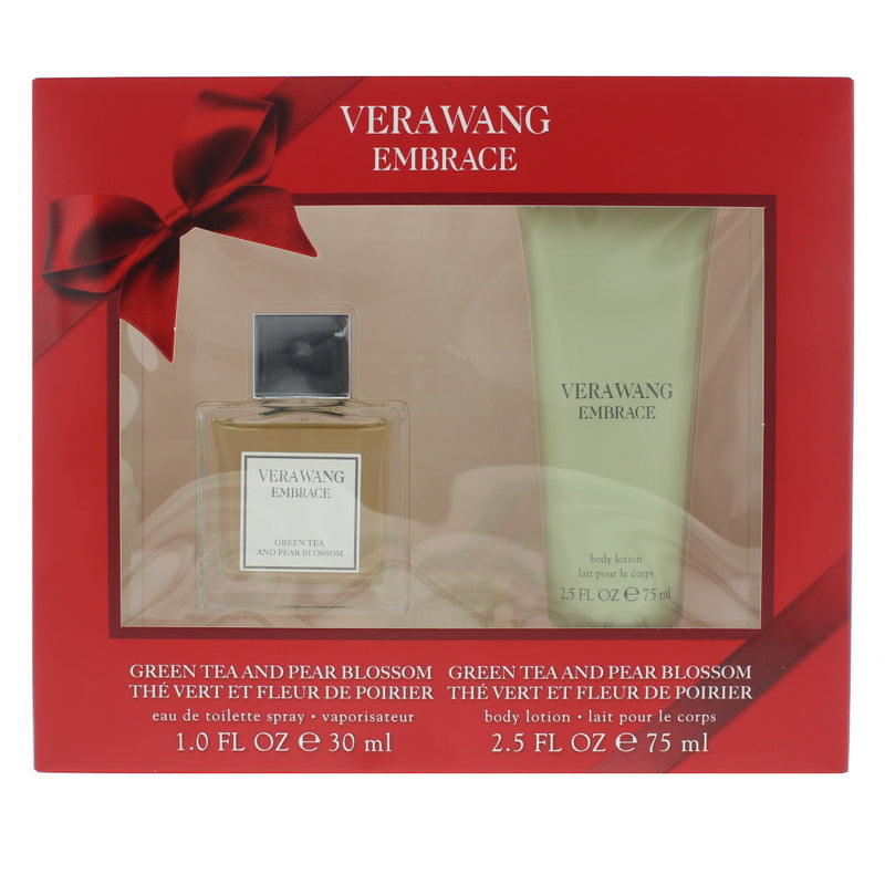 Vera Wang Embrace Green Tea And Pear Blossom Eau de Toilette 2 Pieces Gift Set