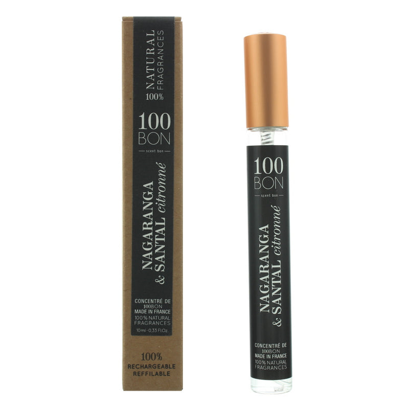 100 Bon Nagaranga  Santal Citronné Concentré Refillable Eau de Parfum 10ml