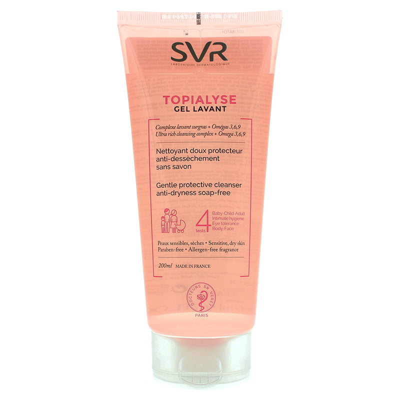 Svr Topialyse Gel Lavant Cleanser 200ml