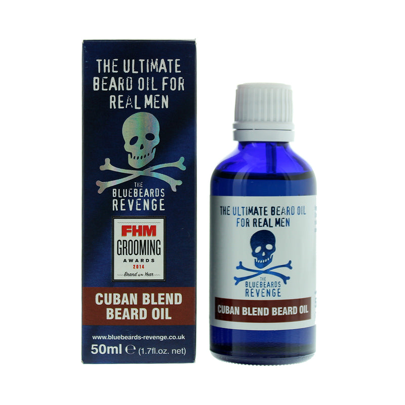 The Bluebeards Revenge Cuban Blend Beard Oil 50ml