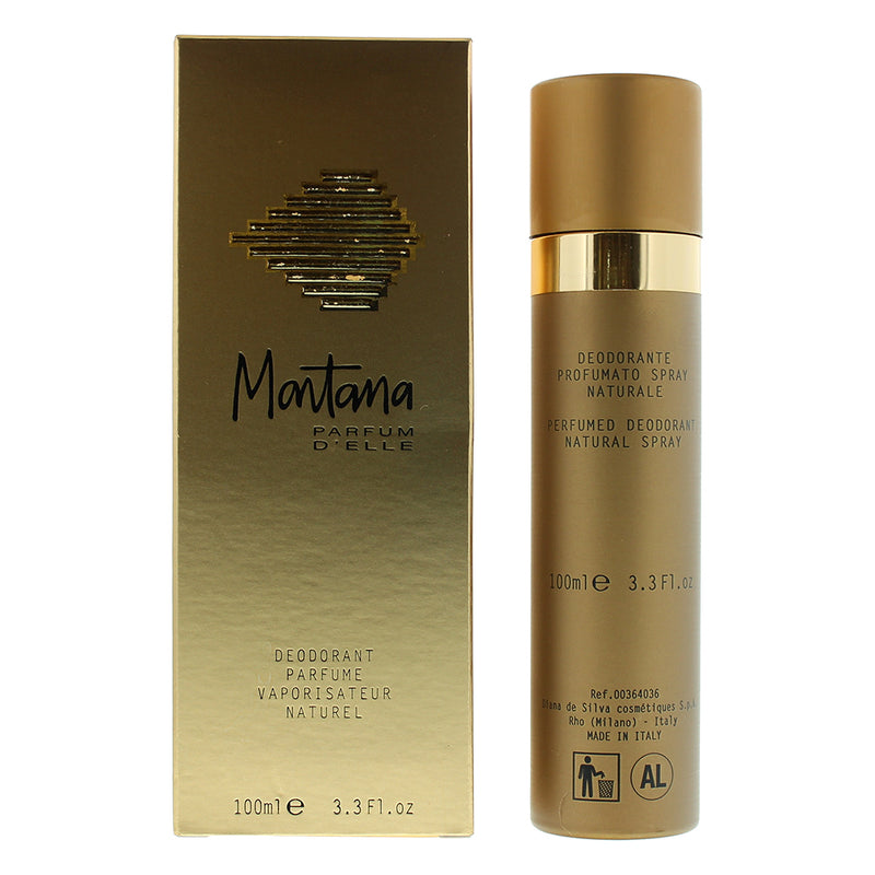 Montana Parfum D'elle Deodorant Spray 100ml