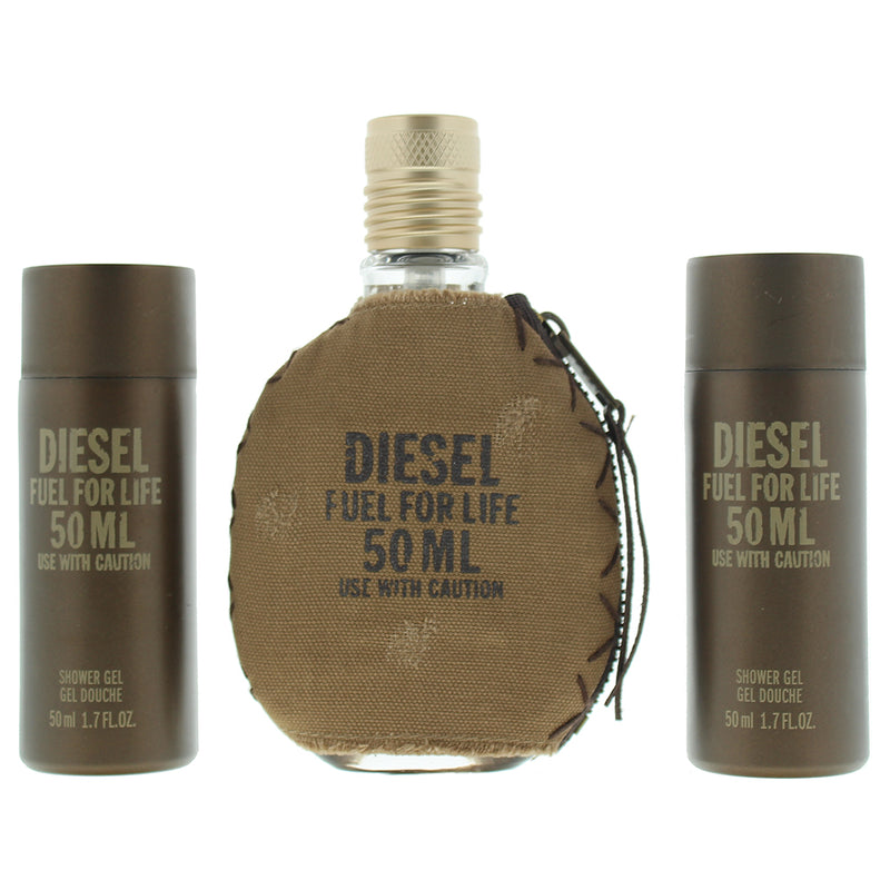 Diesel Fuel For Life Eau de Toilette 2 Pieces Gift Set