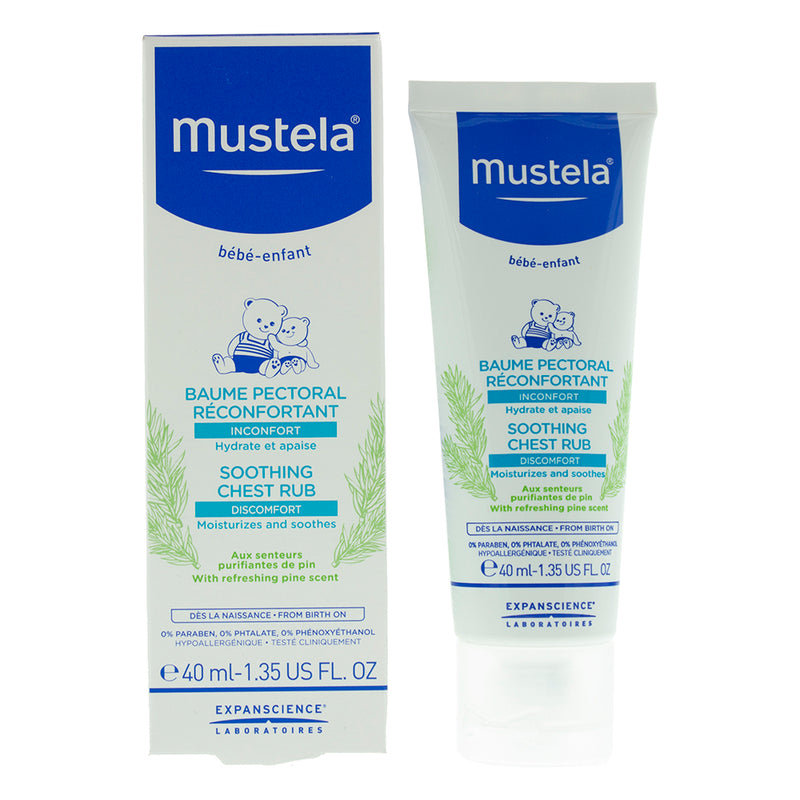 Mustela Bébé-Enfant Soothing Chest Rub 40ml