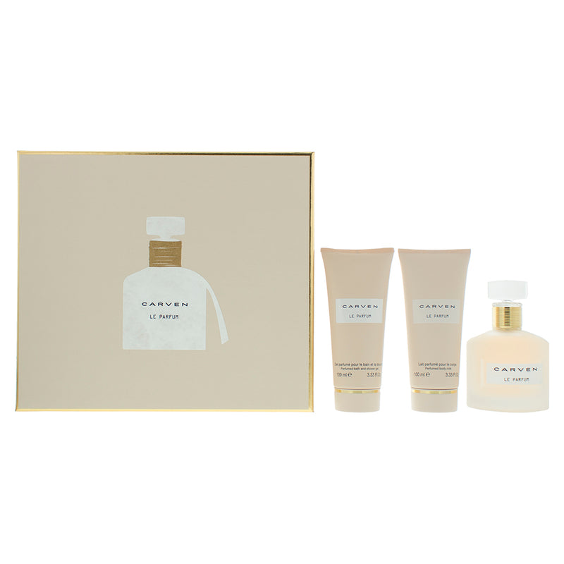 Carven Le Parfum Eau de Parfum 3 Pieces Gift Set