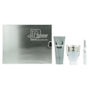 Paco Rabanne Invictus Eau de Toilette 3 Pieces Gift Set
