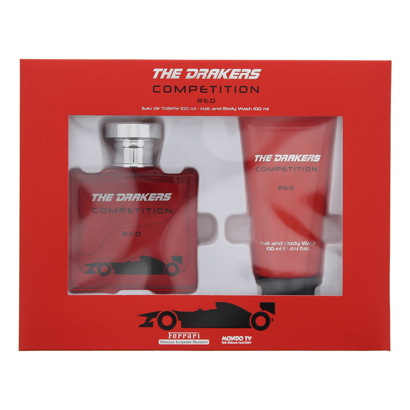 Mondo Tv Ferrari The Drakers Competition Red Eau de Toilette 2 Pieces Gift Set