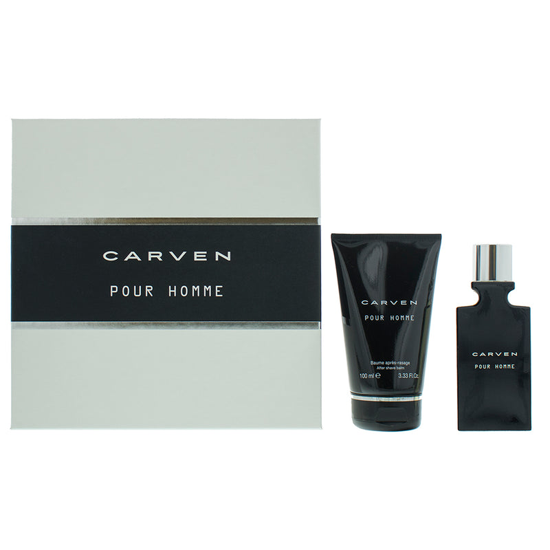 Carven Pour Homme Eau de Toilette 2 Pieces Gift Set For Him