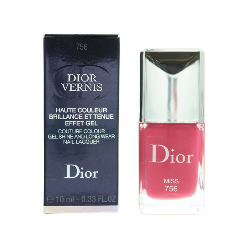 Dior Dior Vernis Couture Colour Gel Shine And Long Wear 756 Miss Nail