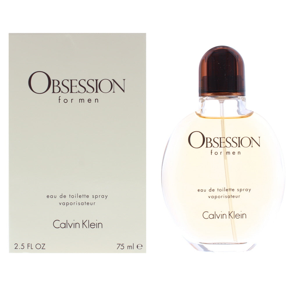 Obsession Fo Rmen Calvin Klein Obsession For Men Eau de Toilette 75ml