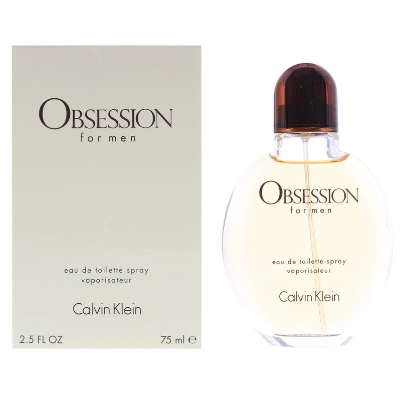 Calvin Klein Obsession For Men Eau de Toilette 75ml