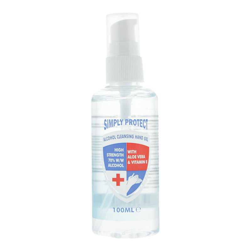 Simply Protect Alcohol Cleansing Hand Gel 100ml