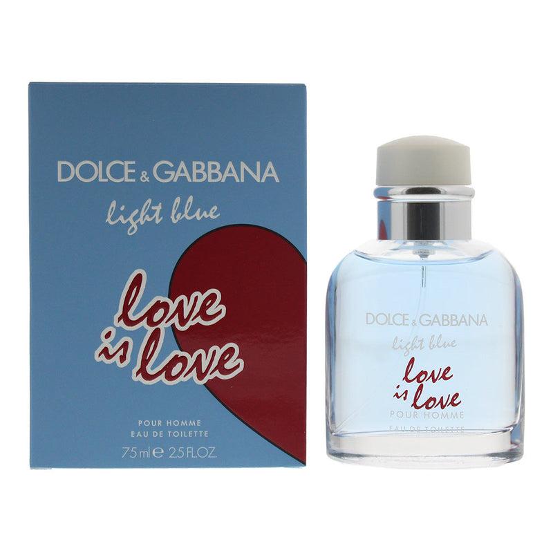 Dolce  Gabbana Blue  Love is love Eau De Toilette 75ml