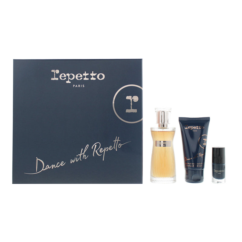 Repetto Dance With Repetto 3 Piece Set - Eau De Parfum 60ml - Body Lotion 50ml - Nail Polish 5ml