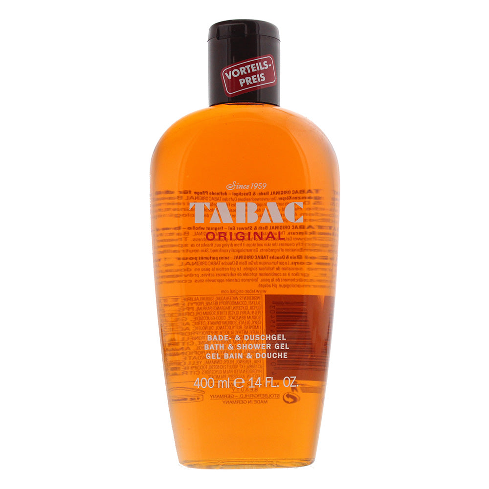 Tabac Original Bath & Shower Gel 400ml And Tabac Original Deodorant Body Spray 150ml Gif 3185 P - View #2