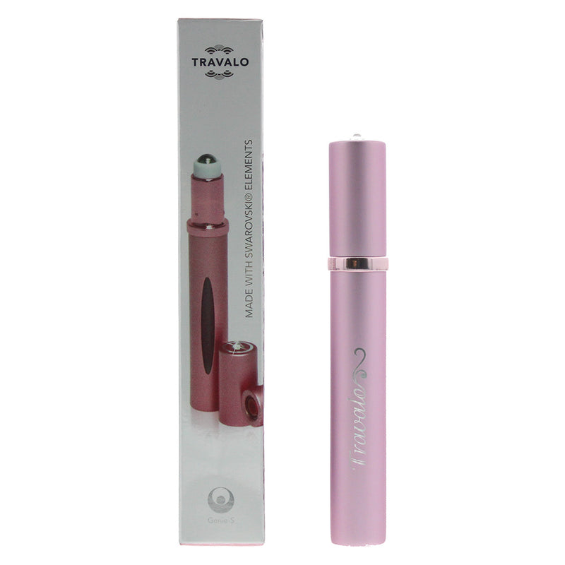 Travalo Touch Swarovski Pink Refillable Perfume Rollerball
