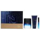 Paco Rabanne Pure Xs Eau De Toilette 3 Piece Gift Set: Eau De Toilette 100ml - Shower Gel 100ml - Eau De Toilette 10ml
