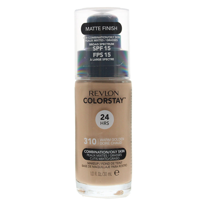 Revlon Colorstay Makeup Combination/Oily Skin Spf 15 310 Warm Golden Foundation 30ml