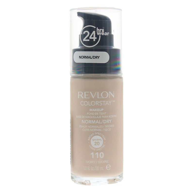 Revlon Colorstay Makeup Normal/Dry Skin Spf 20 110 Ivory Foundation 30ml