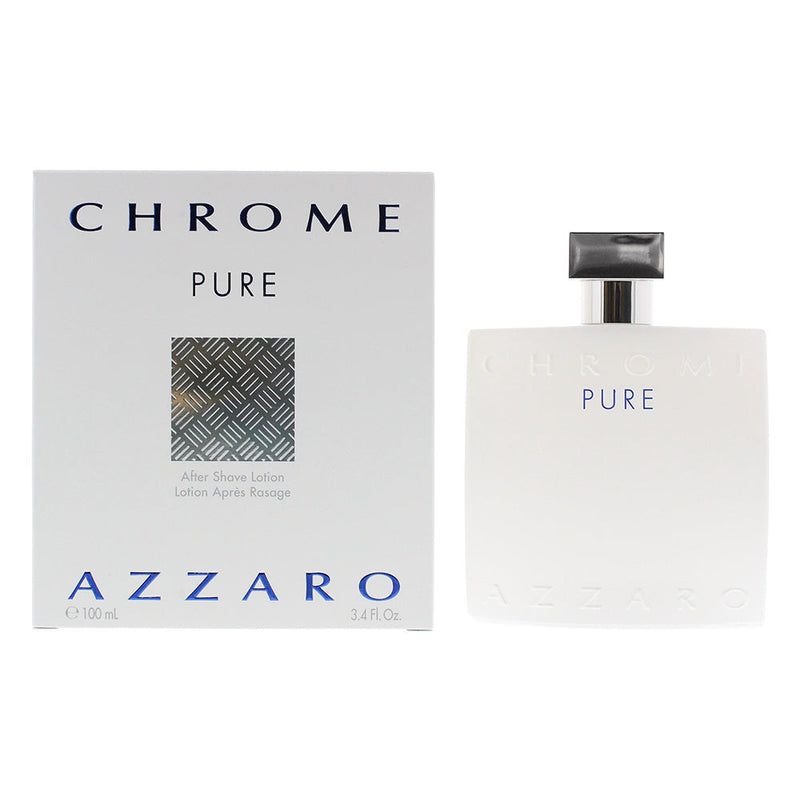 Azzaro Chrome Pure Aftershave Lotion 100ml - Main Image