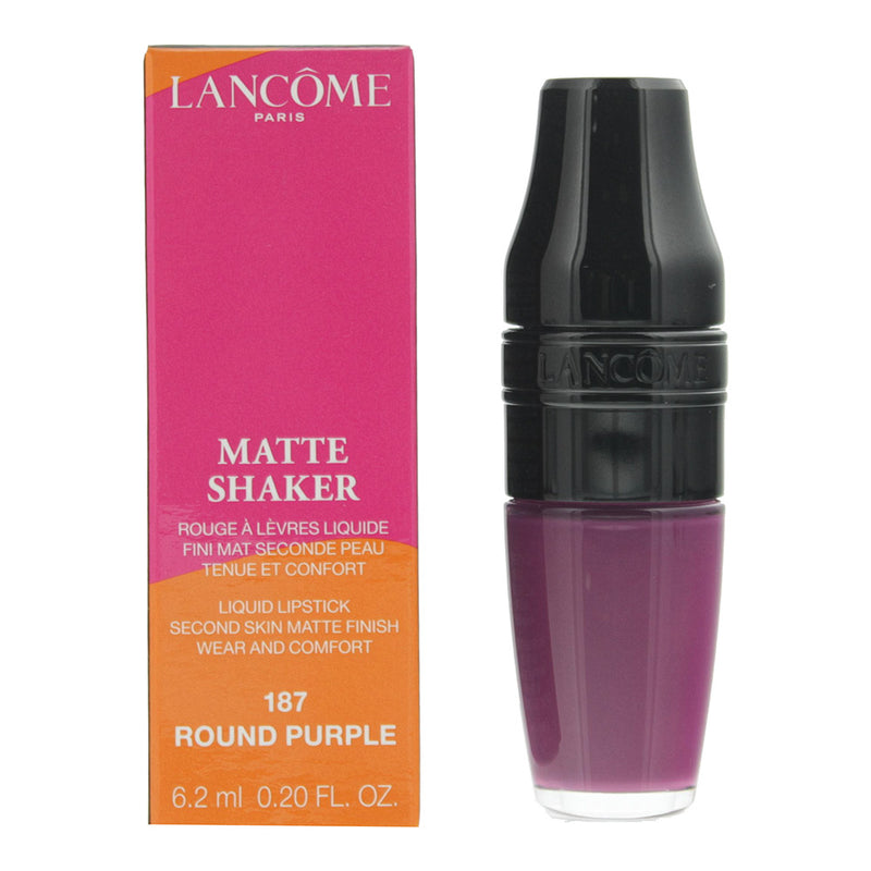 Lancôme Matte Shaker 187 Round Purple Liquid Lipstick 6.2ml