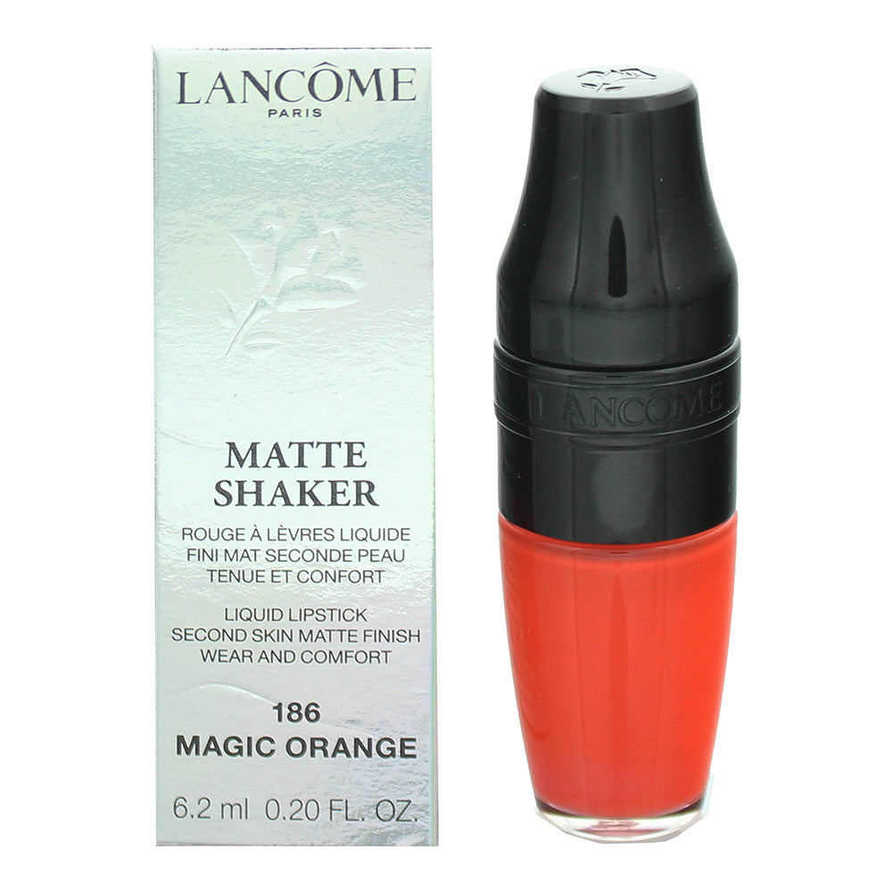 Lancôme Matte Shaker 186 Magic Orange Liquid Lipstick 6.2ml