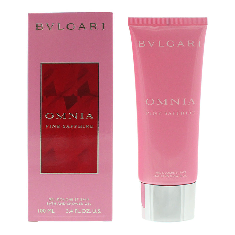 Bulgari Omnia Pink Sapphire Bath And Shower Gel 100ml