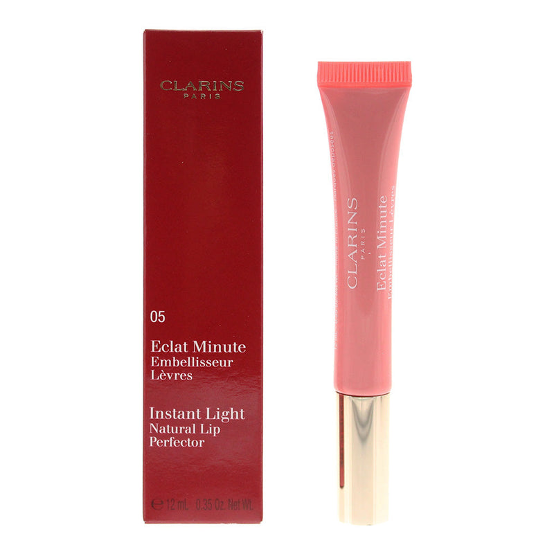 Clarins Instant Light Natural Lip Perfector 05 Candy Shimmer Lip Gloss 12ml