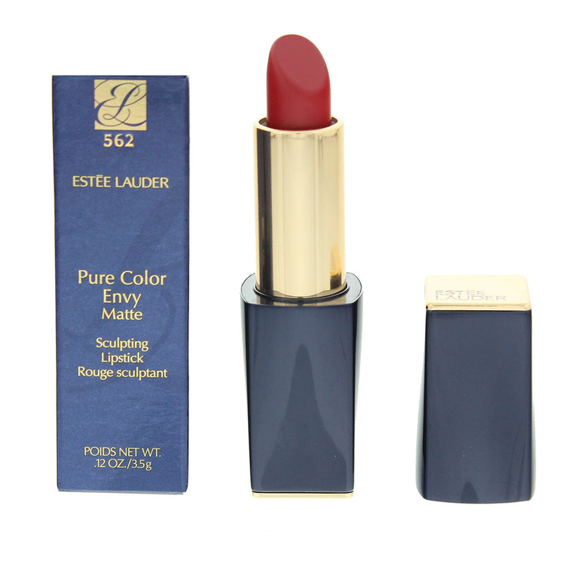 Estée Lauder Pure Color Envy 562 Decisive Poppy Red Matte Lipstick 3.5g