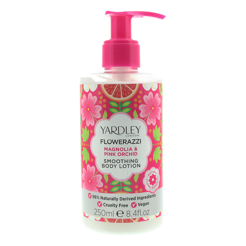 Yardley Flowerazzi Magnolia  Pink Orchid Body Lotion 250ml