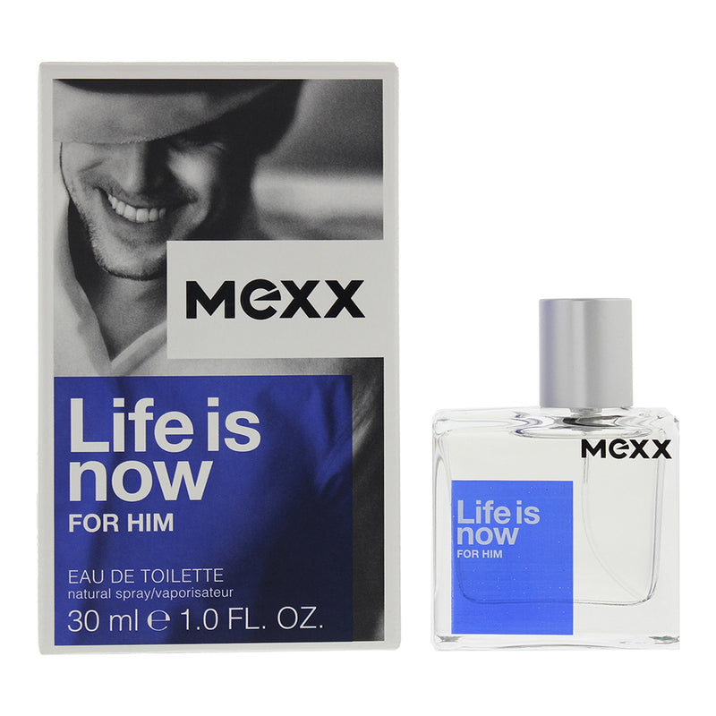 Mexx Life Is Now For Him Eau De Toilette 30ml