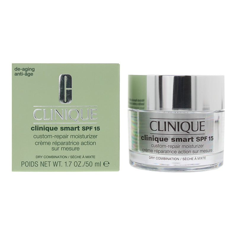 Clinique Smart SPF 15 Custom-Repair Moisturiser Dry Combination 50ml