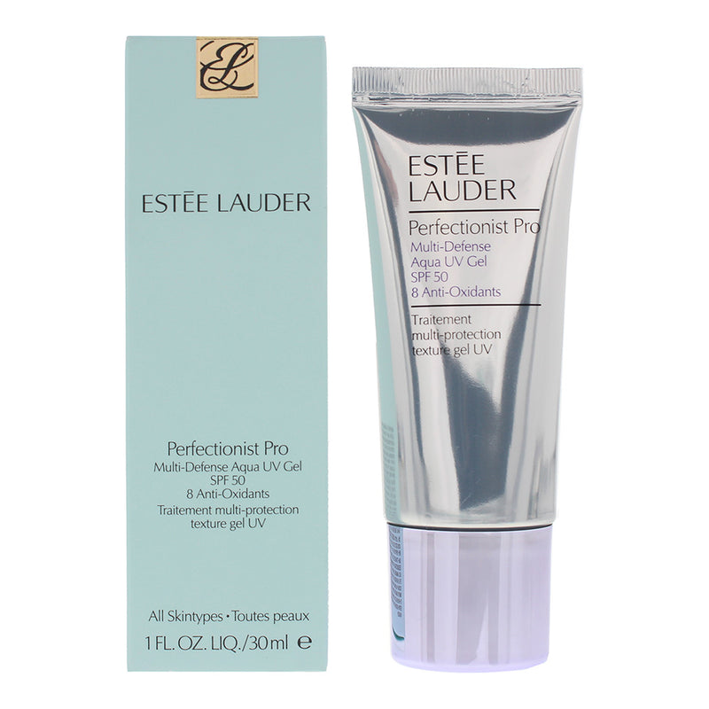 Estée Lauder Perfectionist Pro Multi-Defense Aqua SPF50  8 Anti-Oxidants UV Gel 30ml All Skin Types