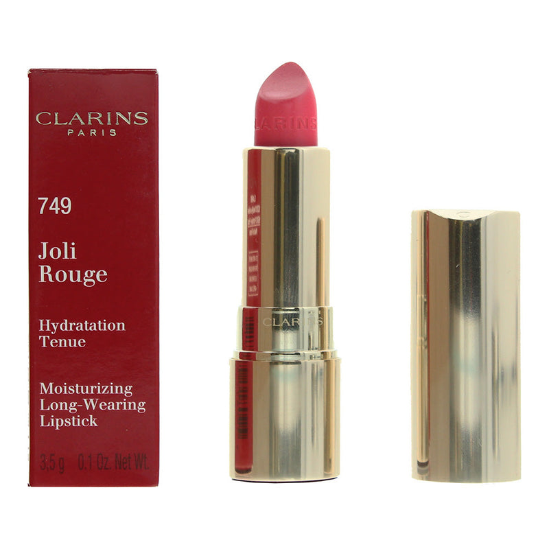 Clarins Joli Rouge 749 Bubble Gum Pink Lipstick 3.5g