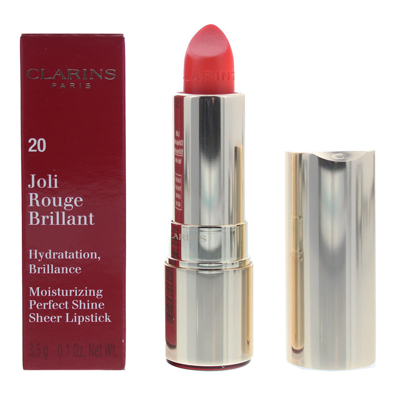 Clarins Joli Rouge Lipstick 20 Coral Tulip 3.5g