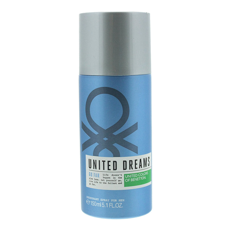 United Colors Of Benetton United Dreams, Go Far Deodorant Spray 150ml For Men