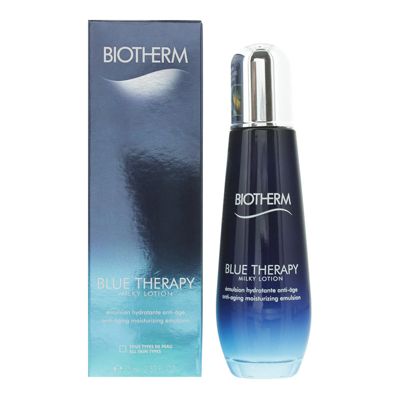 Biotherm Blue Therapy Milky Lotion Anti - Aging  Moisturising Emulsion 75ml