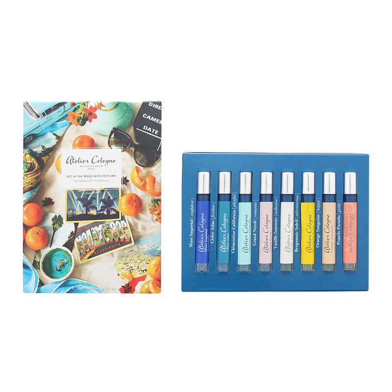 Atelier Cologne Get In The Mood With Perfume Cologne Absolue 8 x 4ml