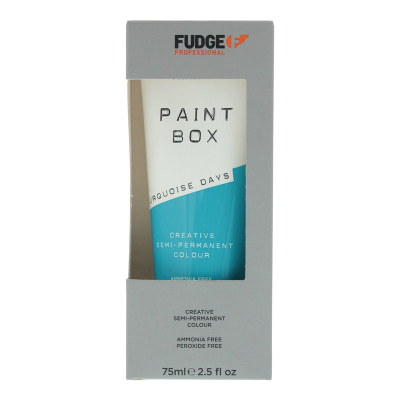 Fudge Professional Paint Box Turquoise Days Hair Colour 75ml