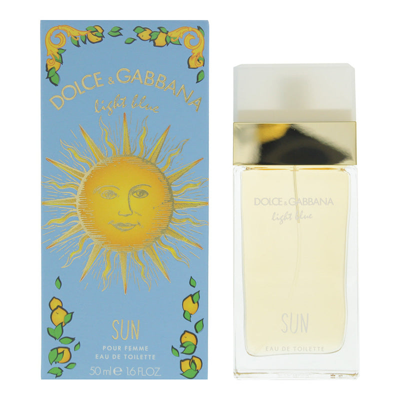 Dolce  Gabbana Light Blue Sun Eau De Toilette 50ml
