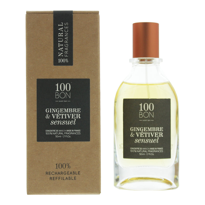 100 Bon Gingembre  Vetiver Sensuel Eau De Parfum 50ml