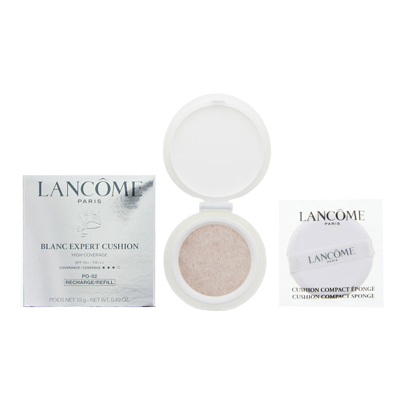 Lancôme Blanc Expert Cushion High Coverage SPF 50+ / PA+++ Refill PO-02 Foundation 13g