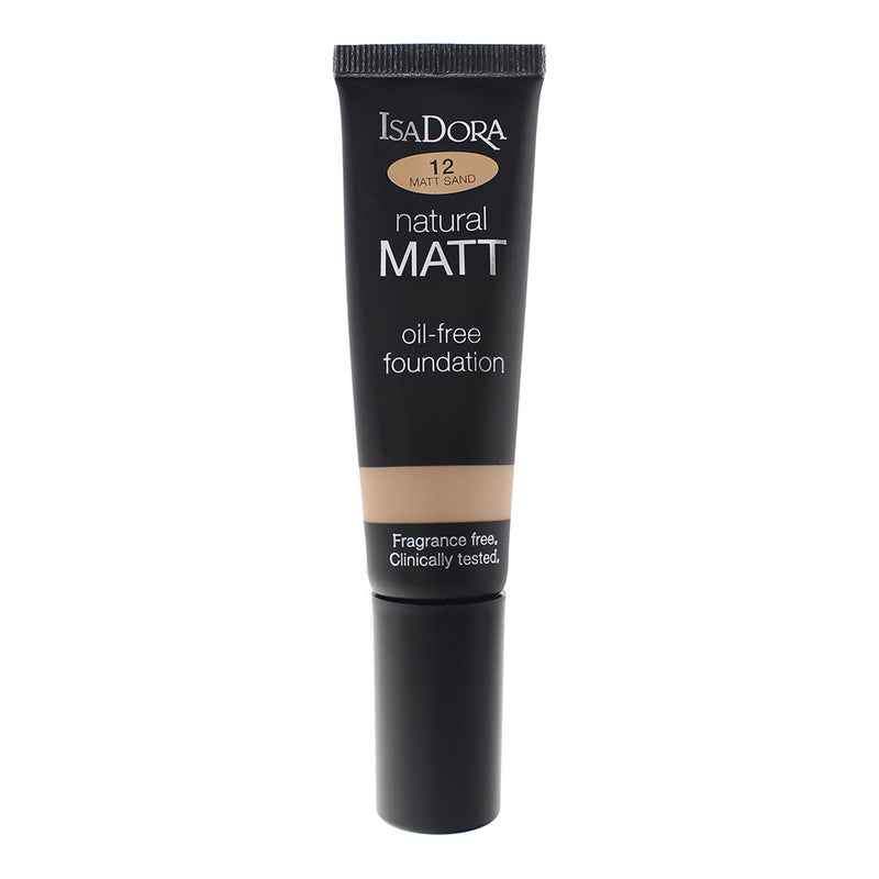 Isadora Natural Matt Oil-Free 12 Matt Sand Foundation 35ml