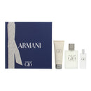 Giorgio Armani Acqua Di Giò 3 Piece Gift Set: Eau De Toilette 100ml - Eau De Toilette 15ml - Shower Gel 75ml