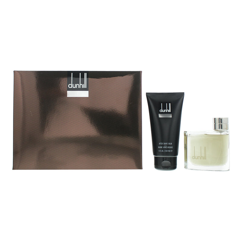 Dunhill Brown 2 Piece Gift Set: Eau de Toilette 75ml - Aftershave Balm 150ml