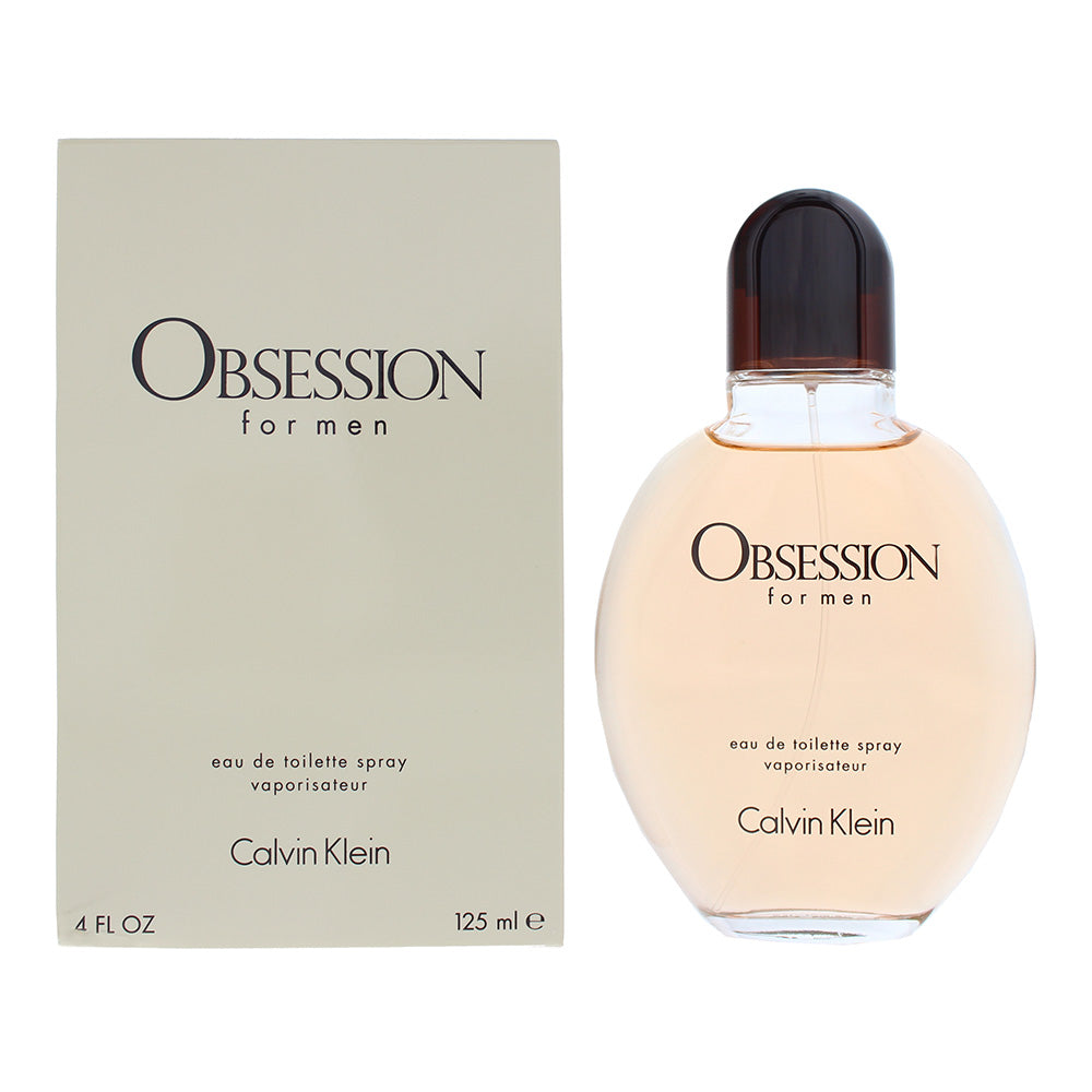 Obsession Fo Rmen Calvin Klein Obsession For Men Eau De Toilette 125ml