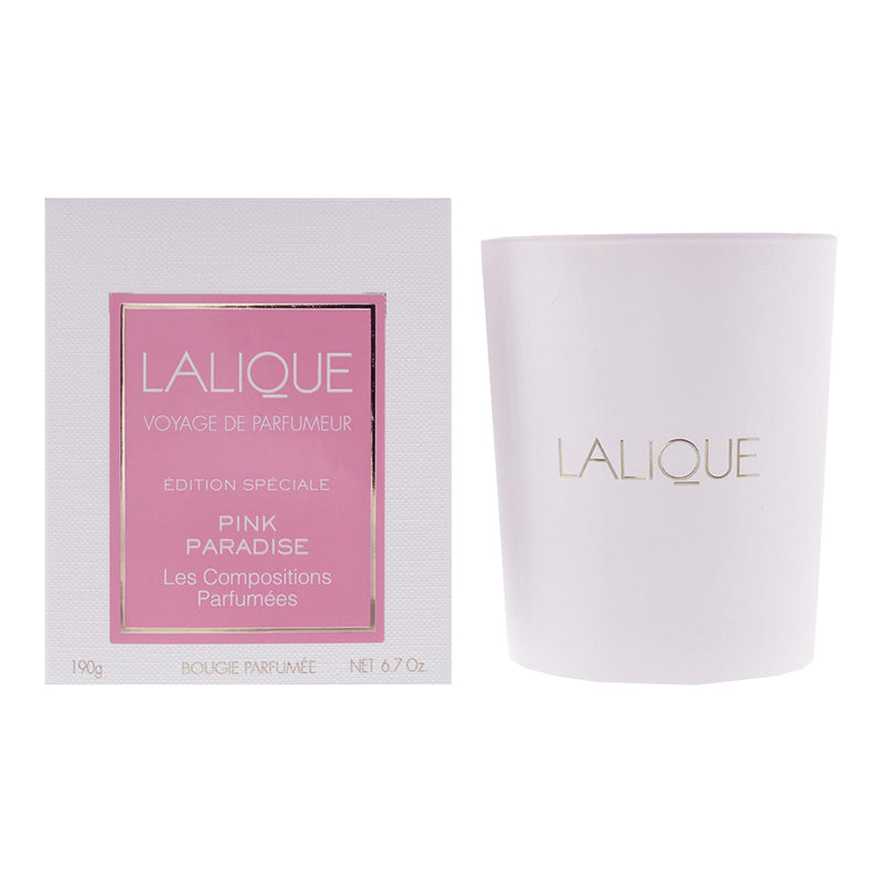 Lalique Pink Paradise Candle 190g