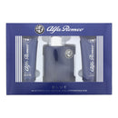 Alfa Romeo Blue 3 Piece Gift Set: Eau De Toilette 125ml - Shower Gel 100ml - Aftershave Balm 100ml