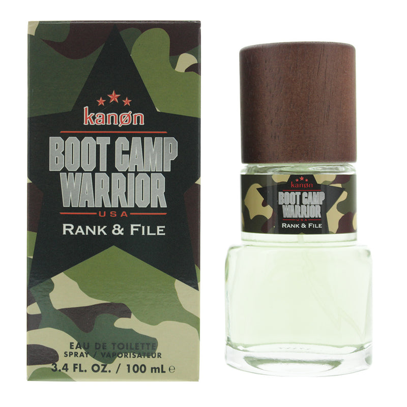 Kanon Rank & File Boot Camp Warrior Eau De Toilette 100ml