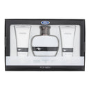 Mustang White 3 Piece Gift Set: Eau De Toilette 100ml - Aftershave Balm 100ml - Hair & Body Wash 100ml