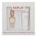 Replay Jeans Original For Her 2 Piece Gift Set: Eau De Toilette 20ml - Body Lotion 100ml